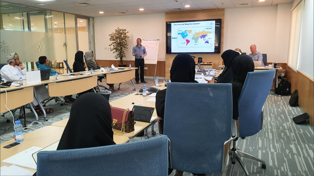 The RIPE NCC and TRA Oman  host capacity-building workshop in Muscat, Oman The workshop was part of the country’s capacity development