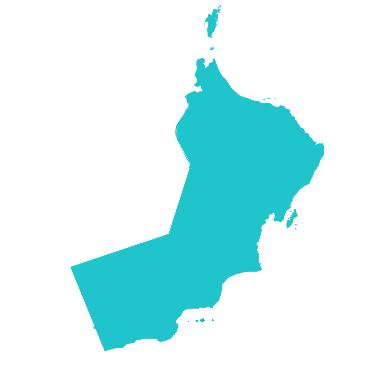 Oman Map